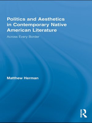 cover image of Politics and Aesthetics in Contemporary Native American Literature